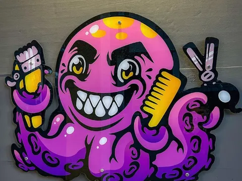 Letras de metacrilato para empresa Pulpo